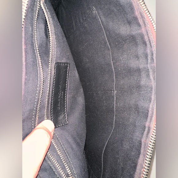 Balenciaga python / leather pouch - Picture 4 of 7